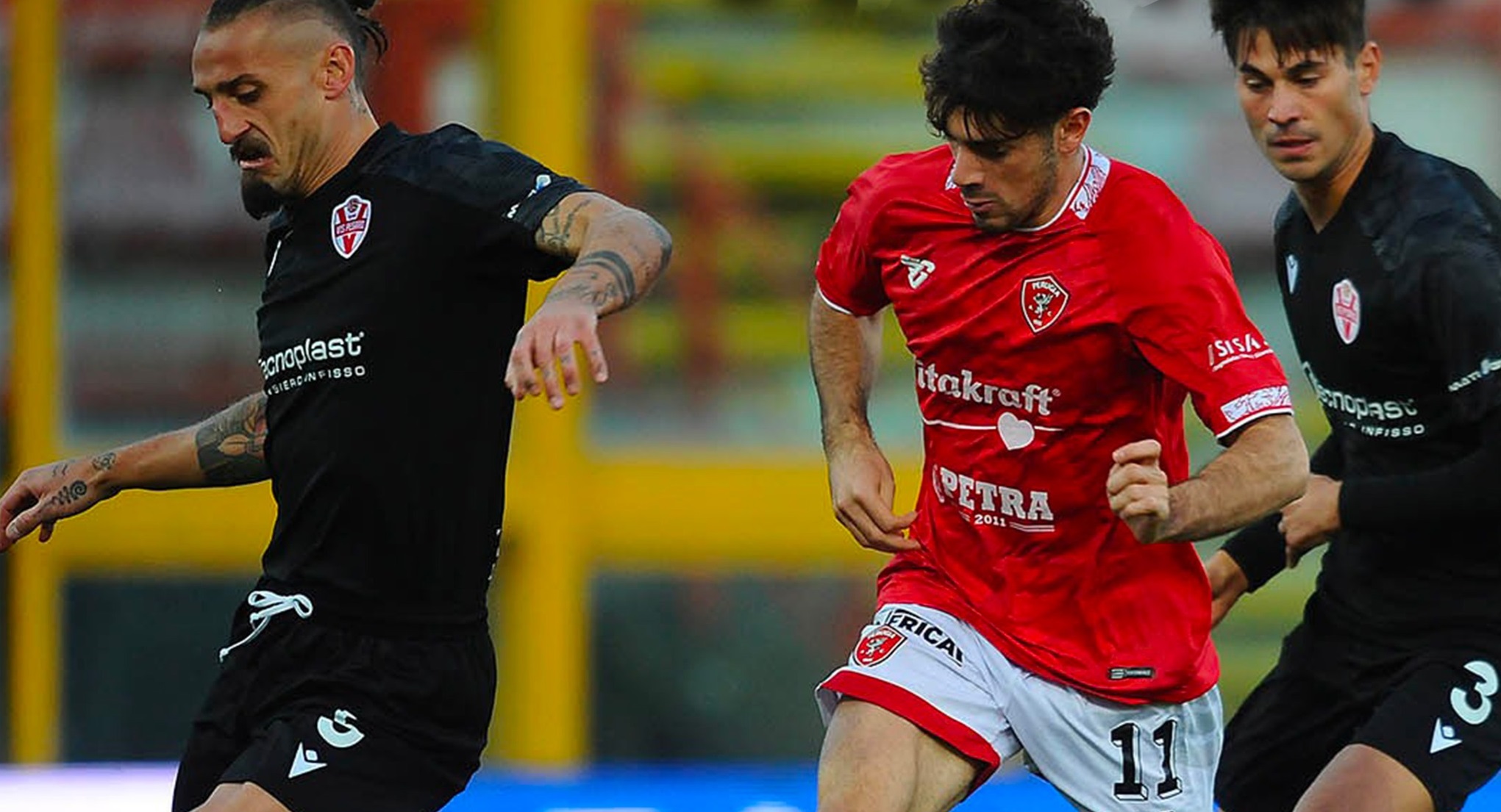 Perugia-Vis 2-2: i pesaresi riacciuffano due volte gli umbri