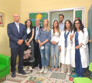 Ascoli Piceno - Una sala giochi del Salesi dedicata al dottor Pasquale Allevi