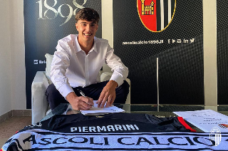 Ascoli Calcio, primo contratto da professionista per Piermarini