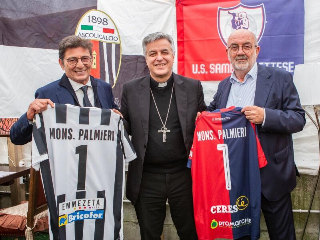 "Giornata storica": Ascoli e Samb a pranzo insieme