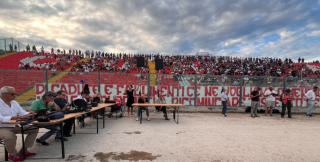 Guerini presidente, Gadda allenatore: nasce la Ssc Ancona in serie D. 1500 tifosi in curva: "Nessun proclamo solo lavoro"