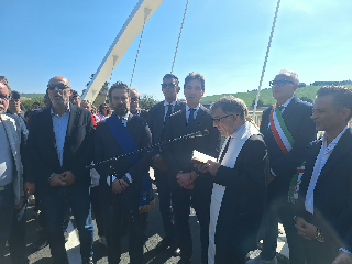 Distrutto dall’alluvione 2022: nuovo Ponte del Coppetto, sulla valle del Misa