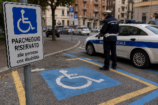 Sosta disabili, ad Ancona 874 stalli: già 95 multe per gli abusi nel 2026