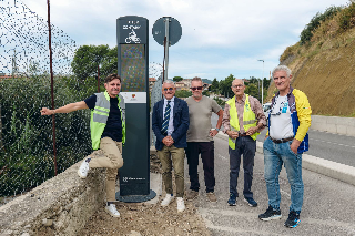 Ascoli Piceno - Entra in funzione il nuovo contabici in via Tevere