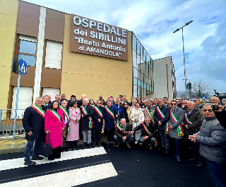 Inaugurato  ad Amandola il nuovo ospedale dei Sibillini