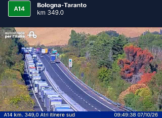 Incubo lavori in A14, code di oltre 5 km nel teramano