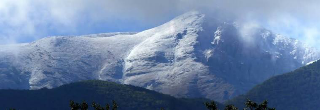 Meteo Abruzzo - Prima neve sulla Maiella, termometro a -2 a Rocca di Mezzo