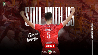 Macerata Volley, alla corte di Giannini rimane anche bomber Novello