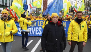 Coldiretti Marche protesta a Bruxelles: “Von der Leyen non ascolta nessuno”