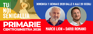 Senigallia - Primarie centrosinistra, domenica 11 si sceglierà tra Lion e Romano