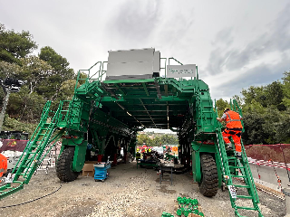 A14 - Da lunedì operativo lo scudo mobile dentro la galleria Vinci tra Pedaso e Grottammare