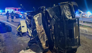 Chieti - Auto dei carabinieri tamponata, feriti due militari