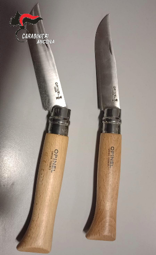 Senigallia - Due giovanissimi trovati in possesso di coltelli