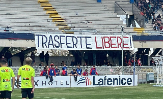 Samb-Ancona senza tifosi dorici: la protesta della Curva Nord