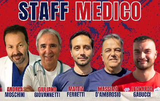 Vigor Senigallia, confermato lo staff sanitario