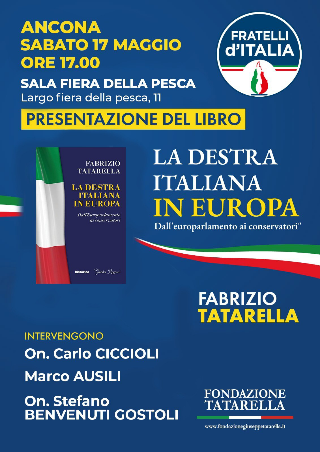 Ancona - Presentazione del libro ‘La destra italiana in Europa. Dall’europarlamento ai conservatori’