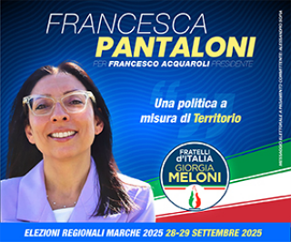 Regionali Marche 2025: Francesca Pantaloni, una politica a misura di Territorio