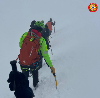 Nebbia e vento in quota, recuperati quattro escursionisti sul Monte Vettore