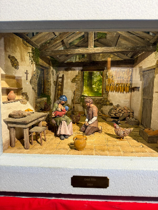 A Monteprandone presepi per la "famiglia nel bosco" e la Samb