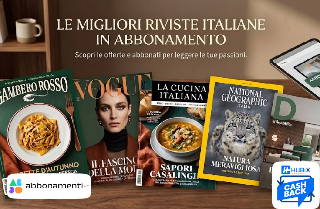 Cashback Abbonamenti.it: Passione Lettura e Rimborso 7,90% su Hubix