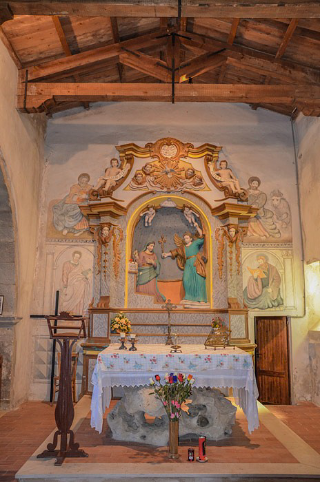 Fano Adriano - Parte il restauro degli affreschi medievali dell’eremo di Santa Lucia