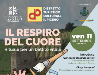 Il Respiro del Cuore”: a Massignano salute, musica e arte si incontrano nel giardino di Hortus