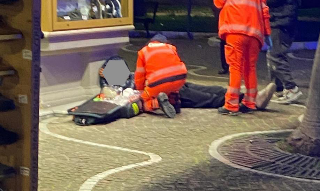 San Benedetto- Accoltellamento in centro, 118 e polizia sul posto