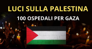 Ascoli Piceno - Flash mob per Gaza davanti all’ospedale Mazzoni