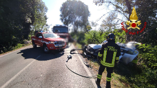 Potenza Picena - Scontro tra due auto: 6 persone coinvolte