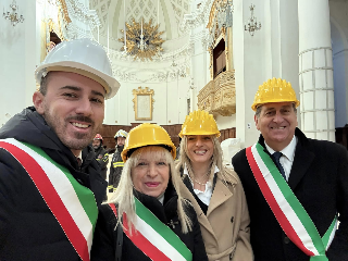 Camerino - Post sisma: inaugurato il cantiere della Cattedrale