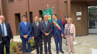 Ministro Piantedosi: "La nuova Arquata guarda al futuro senza dimenticare"