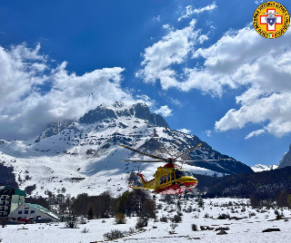 Tragedia sfiorata ai Prati di Tivo, escursionista 34enne recuperato in elicottero