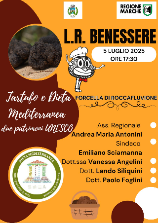 Roccafluvione celebra i suoi due tesori UNESCO: Tartufo e Dieta Mediterranea protagonisti a Forcella