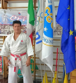 Karate - L’offidano Graziano Ciotti diventa Maestro Benemerito