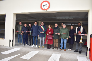Monteprandone -  Inaugurato  il piano -2 del parcheggio Capoluogo