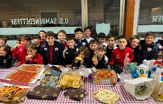 Samb-Ascoli: il terzo tempo tra le squadre Pulcini 2016