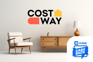 Costway e cashback Hubix.it: shopping per casa e giardino con un risparmio extra