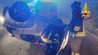 Auto ribaltate a Fermo e Grottammare, tamponamenti per nebbia a Fano