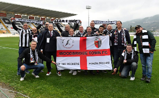 Ascoli-Pisa, al Del Duca delegazione del Woodbridge Town per tifare Picchio