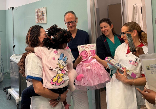 Ospedale di Pescara: rimossi frammenti di proiettile dal volto di una bambina proveniente dal Congo