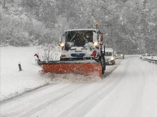 Anas - Libera dalla neve la statale che da Caramanico e Sant’Eufemia arriva a Pacentro