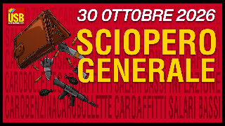 Sciopero generale Usb, manifestazione ad Ancona da piazza Ugo Bassi