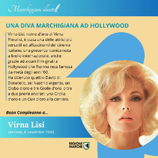 La Regione ricorda Virna Lisi, diva marchigiana a Hollywood