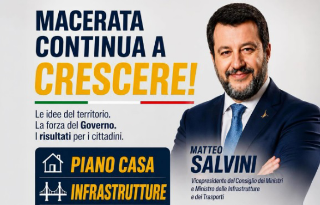 Salvini: "Orgoglioso del risultato di Macerata, metterò le tende fuori dallo Sferisterio"