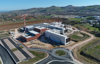 Fermo - Lavori alla rotatoria del nuovo ospedale: SP 219 chiusa stanotte