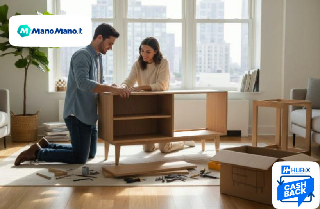 Cashback ManoMano: Arreda e Ristruttura con il 7,11% di Rimborso Hubix