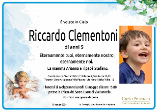 Teramo con il cuore spezzato per il piccolo Riccardo: morto a 5 anni