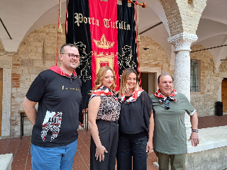 Quintana di Ascoli - Alessia e Maria Serena sono le dame di Porta Tufilla