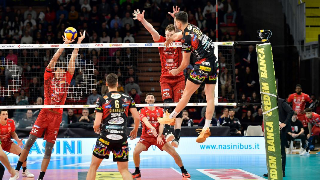 Lube mai in partita a Perugia: ko in tre set