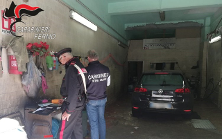 Sicurezza sul lavoro, chiuso autolavaggio nel Fermano e quasi 20 mila euro di multa